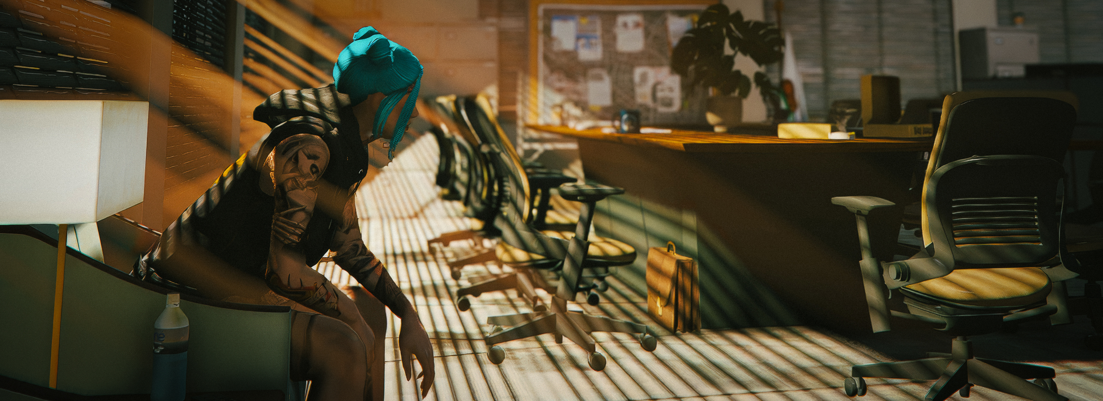 Test City gece şehir manzarası