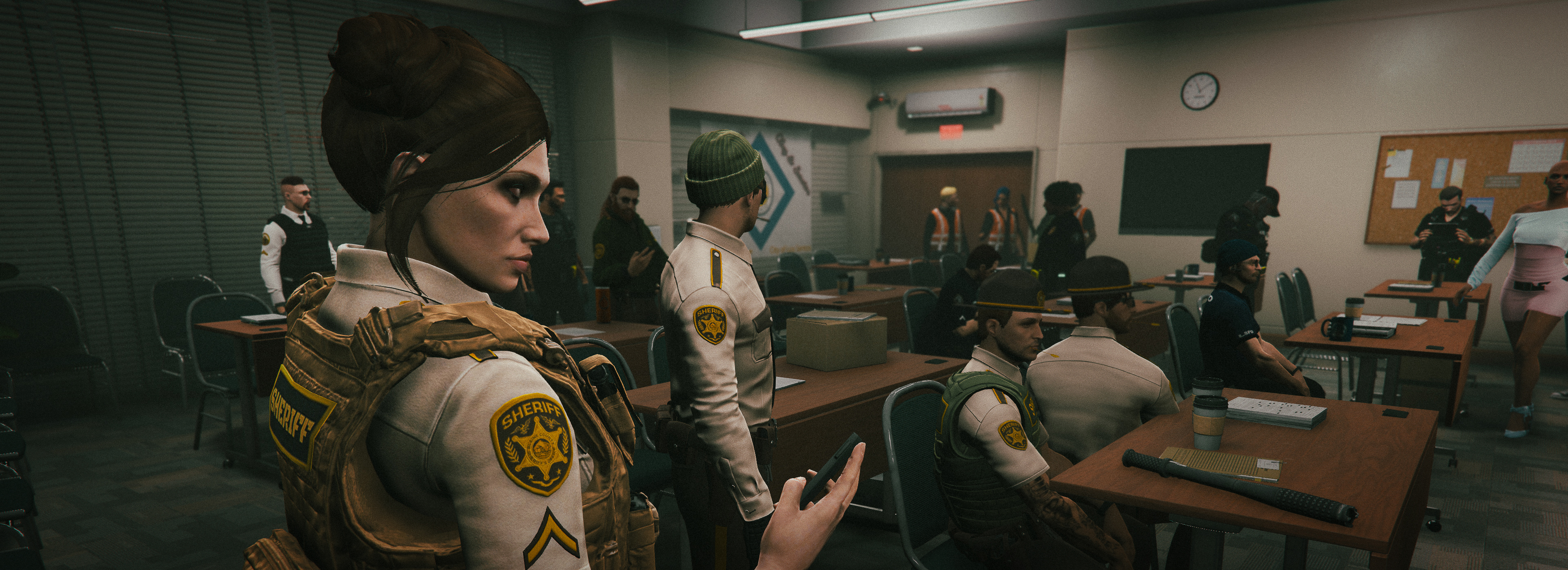 Test City şehir merkezinde roleplay anı