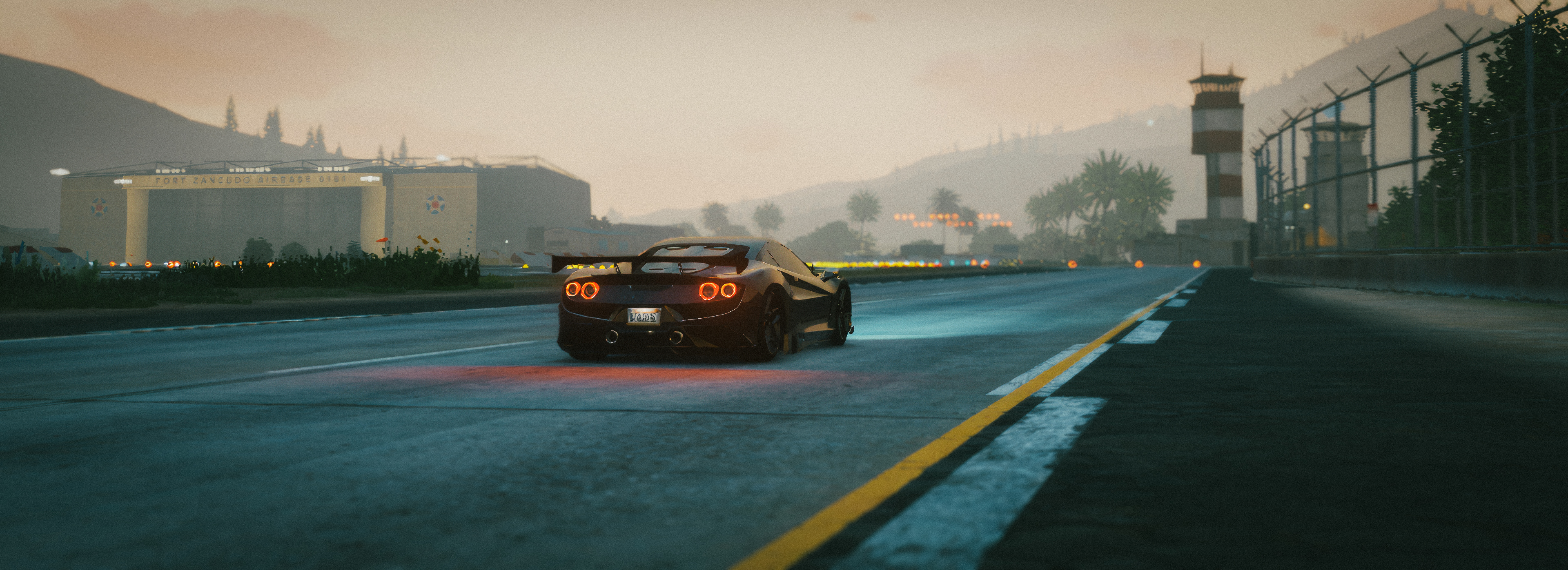 Test City akşam etkinlik görüntüsü